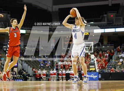 Thumbnail 3 in St. Henry vs Covington Catholic (2023 9th Region Boys Basketball Tournament) photogallery.