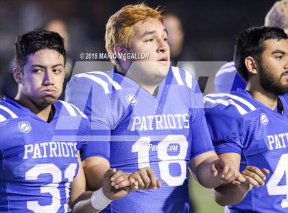 Thumbnail 1 in Veterans Memorial vs Veterans Memorial (UIL 5A Area Playoff) photogallery.