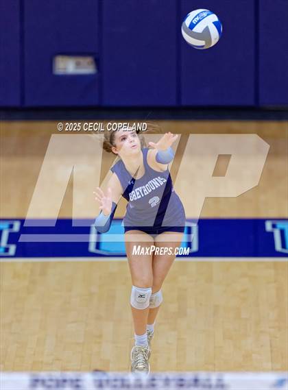 Thumbnail 2 in Lee County @ Pope (GHSA AAAAA State Volleyball Tournament - 1st Round) photogallery.