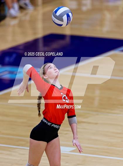 Thumbnail 3 in Lee County @ Pope (GHSA AAAAA State Volleyball Tournament - 1st Round) photogallery.
