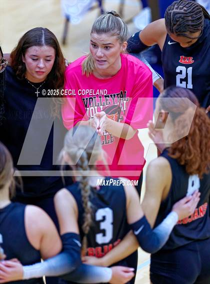 Thumbnail 1 in Lee County @ Pope (GHSA AAAAA State Volleyball Tournament - 1st Round) photogallery.