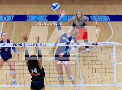 Thumbnail 2 in Lee County @ Pope (GHSA AAAAA State Volleyball Tournament - 1st Round) photogallery.