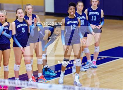 Thumbnail 1 in Lee County @ Pope (GHSA AAAAA State Volleyball Tournament - 1st Round) photogallery.