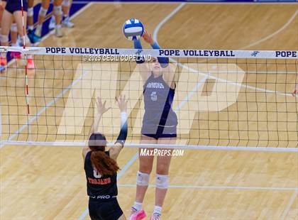 Thumbnail 2 in Lee County @ Pope (GHSA AAAAA State Volleyball Tournament - 1st Round) photogallery.
