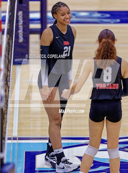 Thumbnail 2 in Lee County @ Pope (GHSA AAAAA State Volleyball Tournament - 1st Round) photogallery.