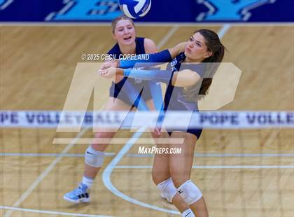 Thumbnail 1 in Lee County @ Pope (GHSA AAAAA State Volleyball Tournament - 1st Round) photogallery.