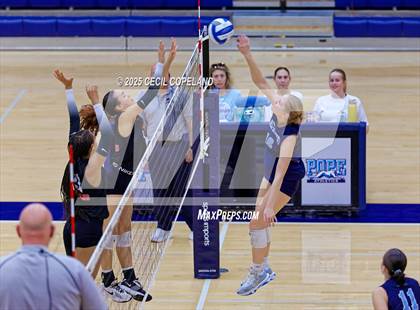 Thumbnail 2 in Lee County @ Pope (GHSA AAAAA State Volleyball Tournament - 1st Round) photogallery.