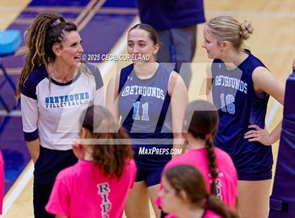 Thumbnail 3 in Lee County @ Pope (GHSA AAAAA State Volleyball Tournament - 1st Round) photogallery.