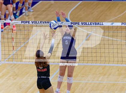 Thumbnail 3 in Lee County @ Pope (GHSA AAAAA State Volleyball Tournament - 1st Round) photogallery.