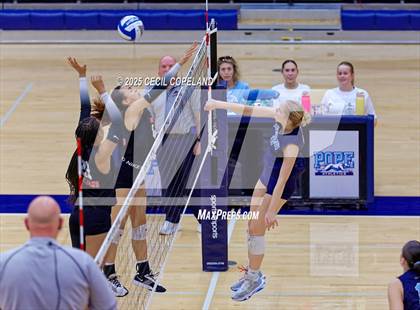 Thumbnail 3 in Lee County @ Pope (GHSA AAAAA State Volleyball Tournament - 1st Round) photogallery.