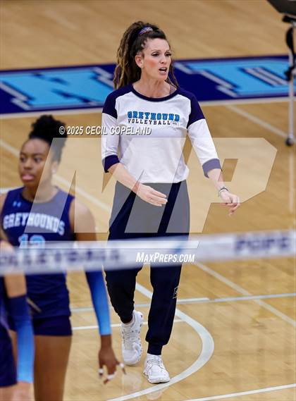 Thumbnail 3 in Lee County @ Pope (GHSA AAAAA State Volleyball Tournament - 1st Round) photogallery.