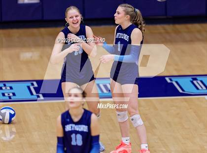 Thumbnail 3 in Lee County @ Pope (GHSA AAAAA State Volleyball Tournament - 1st Round) photogallery.
