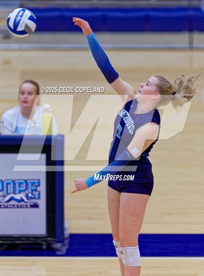 Thumbnail 1 in Lee County @ Pope (GHSA AAAAA State Volleyball Tournament - 1st Round) photogallery.