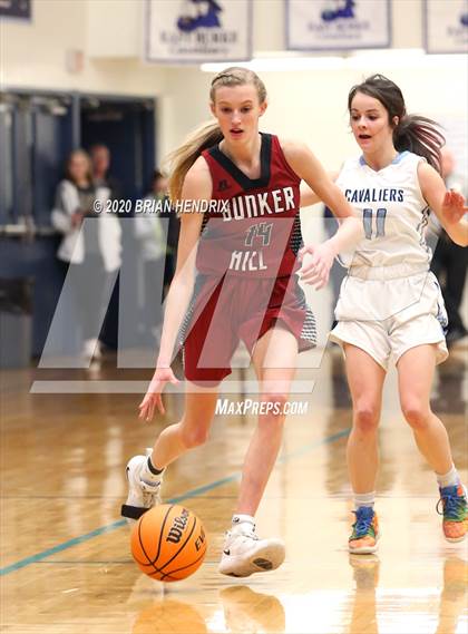 Thumbnail 2 in Bunker Hill vs. East Burke (Northwestern Foothills 2A Conference Tournament Final) photogallery.