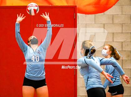 Thumbnail 3 in Academy of Our Lady of Peace vs Sage Creek (SUHI JV Tournament) photogallery.
