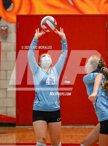 Thumbnail 3 in Academy of Our Lady of Peace vs Sage Creek (SUHI JV Tournament) photogallery.