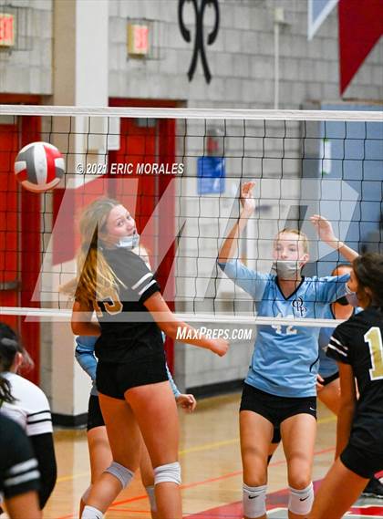 Thumbnail 2 in Academy of Our Lady of Peace vs Sage Creek (SUHI JV Tournament) photogallery.