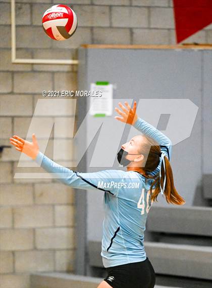 Thumbnail 2 in Academy of Our Lady of Peace vs Sage Creek (SUHI JV Tournament) photogallery.