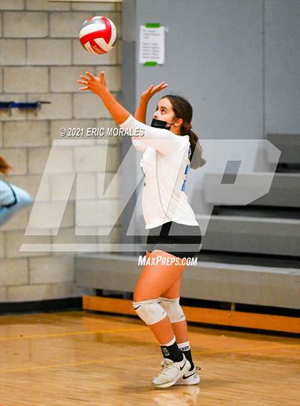 Thumbnail 2 in Academy of Our Lady of Peace vs Sage Creek (SUHI JV Tournament) photogallery.