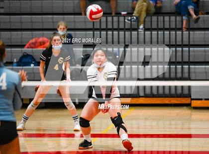 Thumbnail 1 in Academy of Our Lady of Peace vs Sage Creek (SUHI JV Tournament) photogallery.