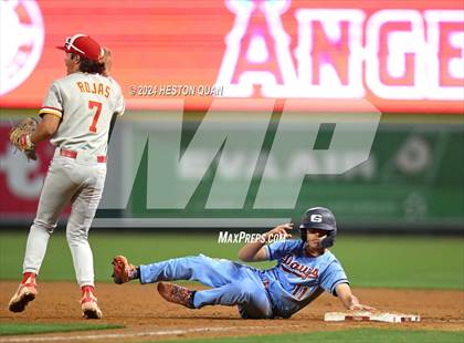 Thumbnail 2 in Whittier Christian vs. Garfield (Halo Classic) photogallery.
