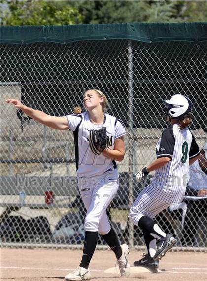 Thumbnail 2 in Archbishop Mitty vs. Rodriguez (Livermore Stampede) photogallery.