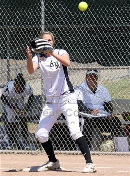 Thumbnail 1 in Archbishop Mitty vs. Rodriguez (Livermore Stampede) photogallery.