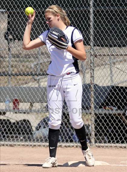 Thumbnail 3 in Archbishop Mitty vs. Rodriguez (Livermore Stampede) photogallery.