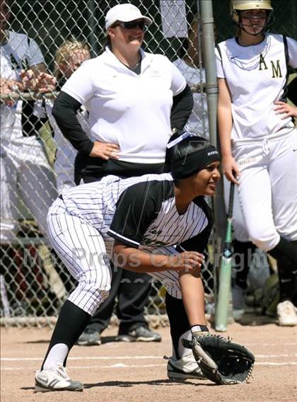 Thumbnail 1 in Archbishop Mitty vs. Rodriguez (Livermore Stampede) photogallery.