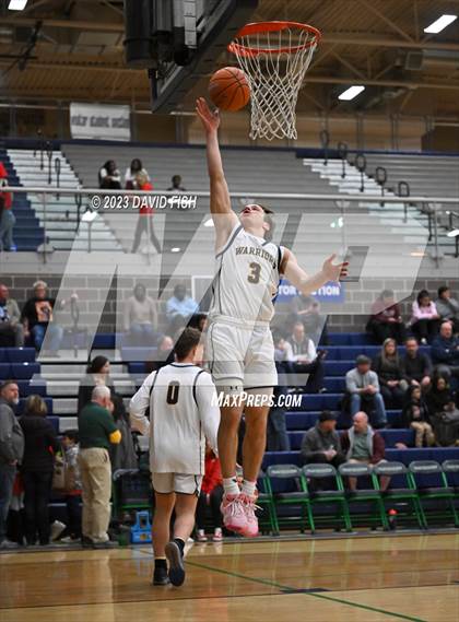 Thumbnail 3 in Borah vs Meridian (IHSAA 5A District III Quarterfinals) photogallery.