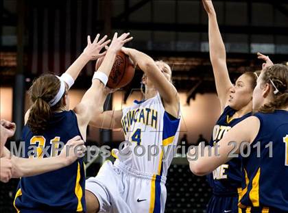 Thumbnail 3 in Notre Dame Academy vs. Newport Central Catholic (KHSAA Ninth Region Semifinal) photogallery.