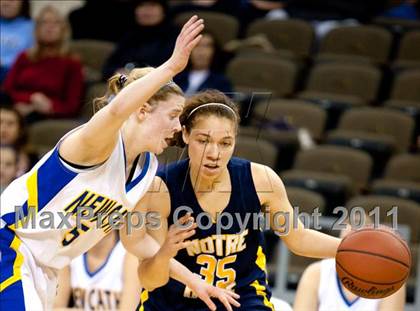 Thumbnail 3 in Notre Dame Academy vs. Newport Central Catholic (KHSAA Ninth Region Semifinal) photogallery.