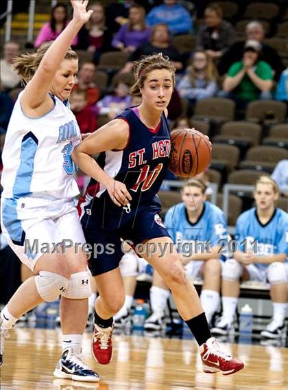 Thumbnail 2 in Notre Dame Academy vs. Newport Central Catholic (KHSAA Ninth Region Semifinal) photogallery.