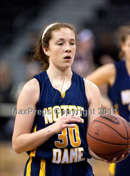 Thumbnail 3 in Notre Dame Academy vs. Newport Central Catholic (KHSAA Ninth Region Semifinal) photogallery.
