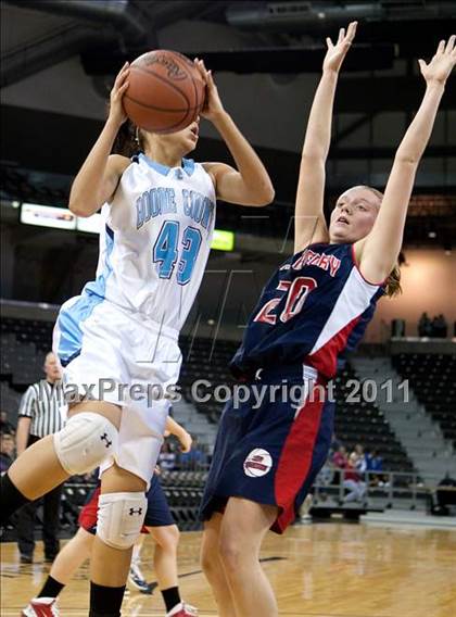 Thumbnail 1 in Notre Dame Academy vs. Newport Central Catholic (KHSAA Ninth Region Semifinal) photogallery.