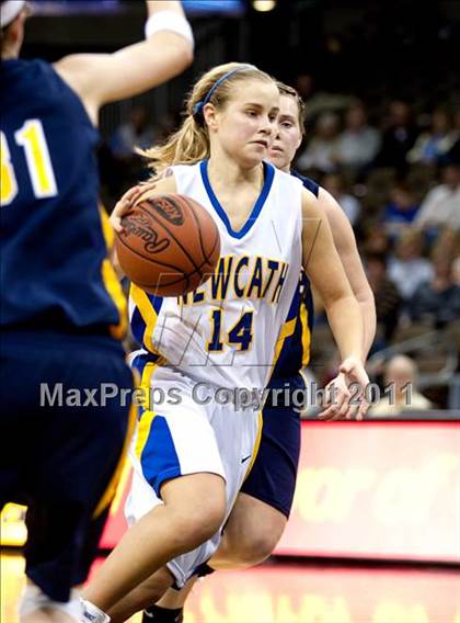 Thumbnail 1 in Notre Dame Academy vs. Newport Central Catholic (KHSAA Ninth Region Semifinal) photogallery.