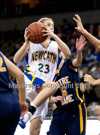 Thumbnail 1 in Notre Dame Academy vs. Newport Central Catholic (KHSAA Ninth Region Semifinal) photogallery.