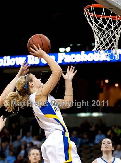 Thumbnail 2 in Notre Dame Academy vs. Newport Central Catholic (KHSAA Ninth Region Semifinal) photogallery.
