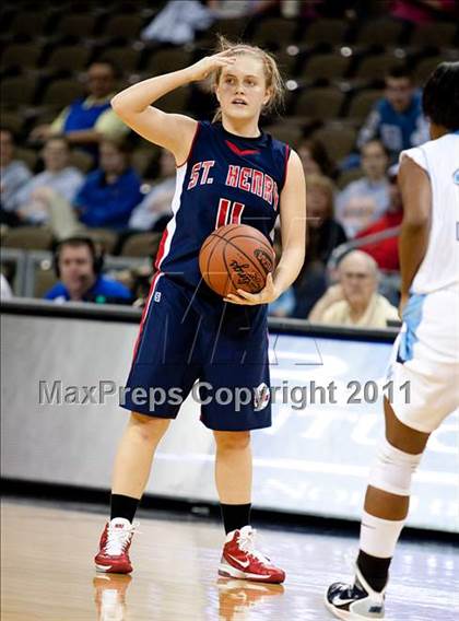 Thumbnail 2 in Notre Dame Academy vs. Newport Central Catholic (KHSAA Ninth Region Semifinal) photogallery.