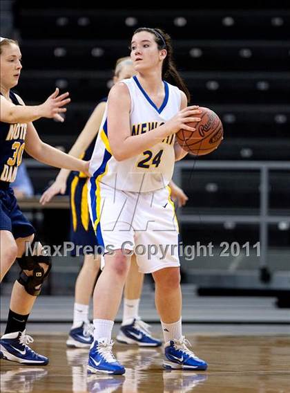 Thumbnail 1 in Notre Dame Academy vs. Newport Central Catholic (KHSAA Ninth Region Semifinal) photogallery.