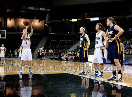 Thumbnail 2 in Notre Dame Academy vs. Newport Central Catholic (KHSAA Ninth Region Semifinal) photogallery.