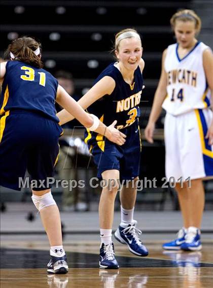 Thumbnail 2 in Notre Dame Academy vs. Newport Central Catholic (KHSAA Ninth Region Semifinal) photogallery.