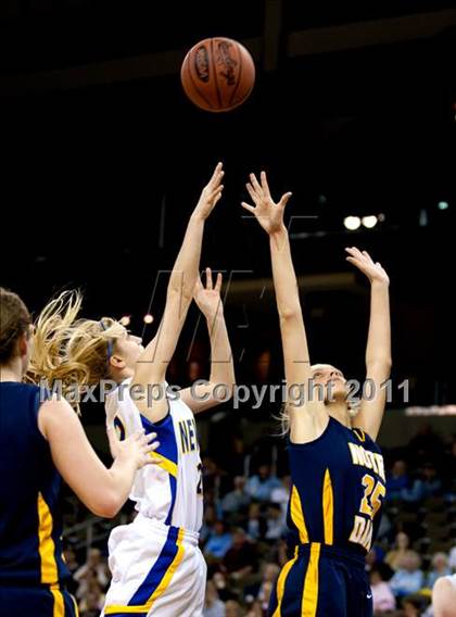 Thumbnail 2 in Notre Dame Academy vs. Newport Central Catholic (KHSAA Ninth Region Semifinal) photogallery.