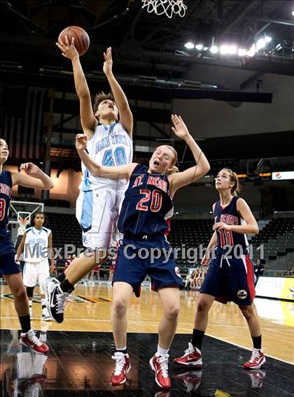 Thumbnail 3 in Notre Dame Academy vs. Newport Central Catholic (KHSAA Ninth Region Semifinal) photogallery.