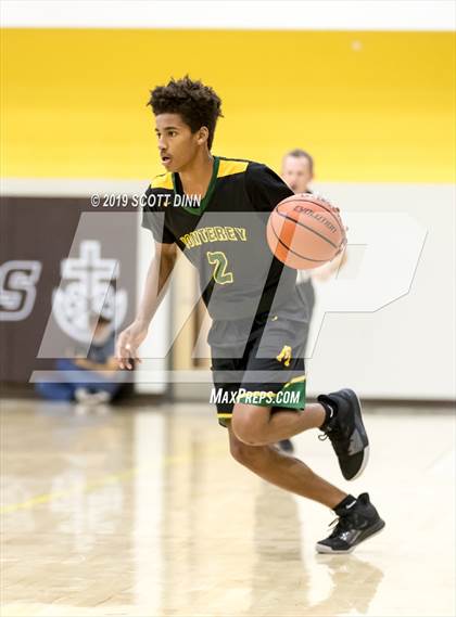 Thumbnail 2 in Monterey v Saint Francis (Joe Schram Holiday Tournament) photogallery.
