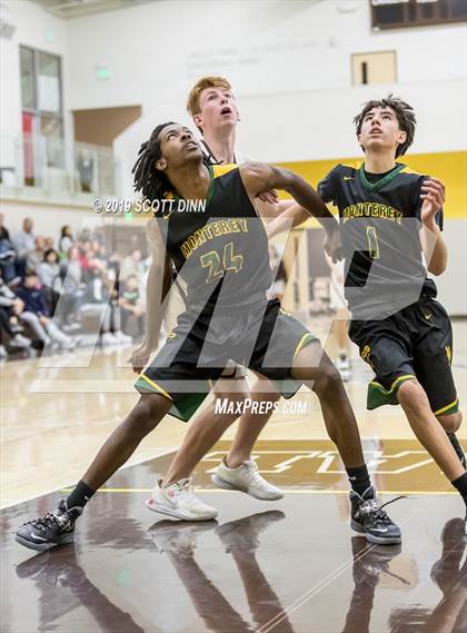 Thumbnail 2 in Monterey v Saint Francis (Joe Schram Holiday Tournament) photogallery.