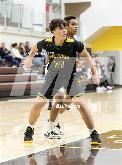 Thumbnail 2 in Monterey v Saint Francis (Joe Schram Holiday Tournament) photogallery.