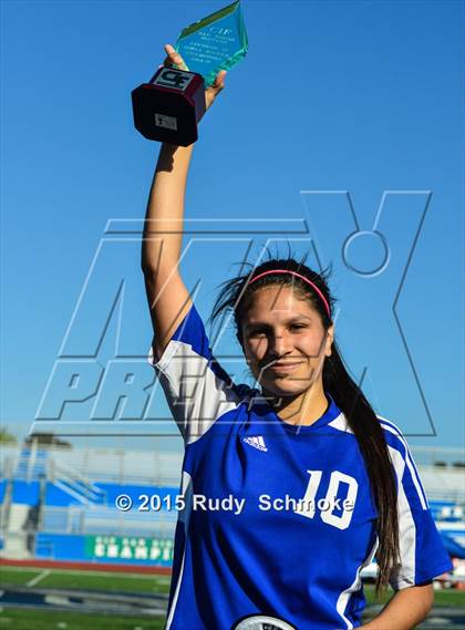 Thumbnail 1 in Olympian vs Chula Vista Girls (CIF Championship) photogallery.