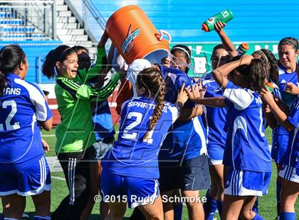 Thumbnail 1 in Olympian vs Chula Vista Girls (CIF Championship) photogallery.