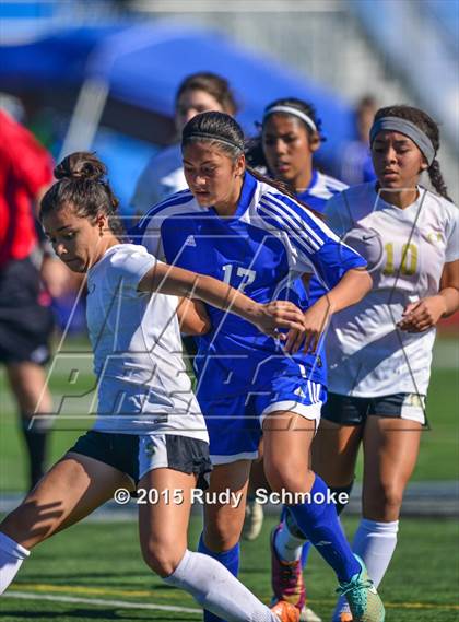 Thumbnail 1 in Olympian vs Chula Vista Girls (CIF Championship) photogallery.